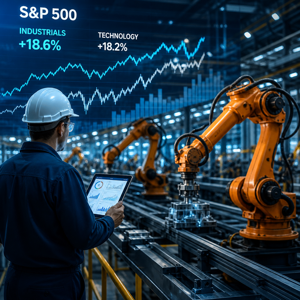 The S&P 500 AI Boom: Why Industrial Stocks Are Catching Up to Tech Giants